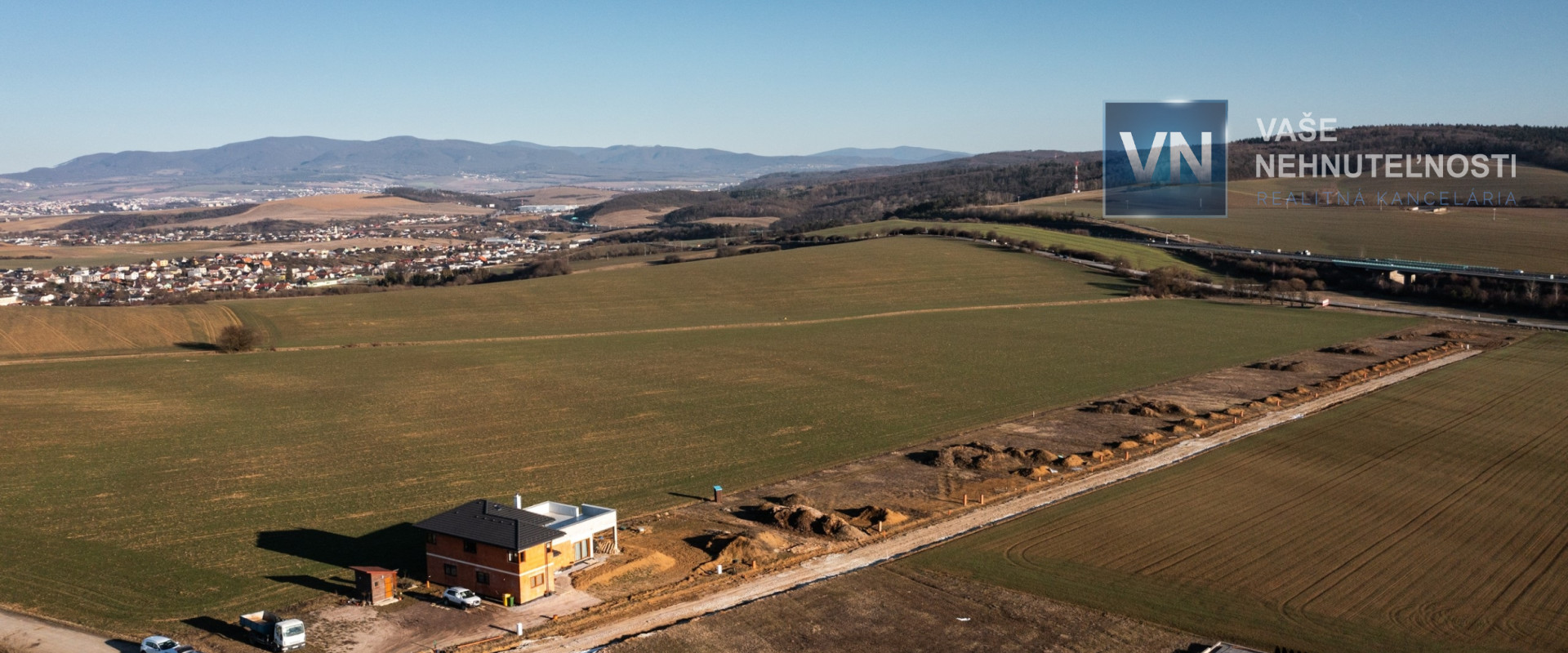 5 Stavebných pozemkov na predaj v obci Svinia