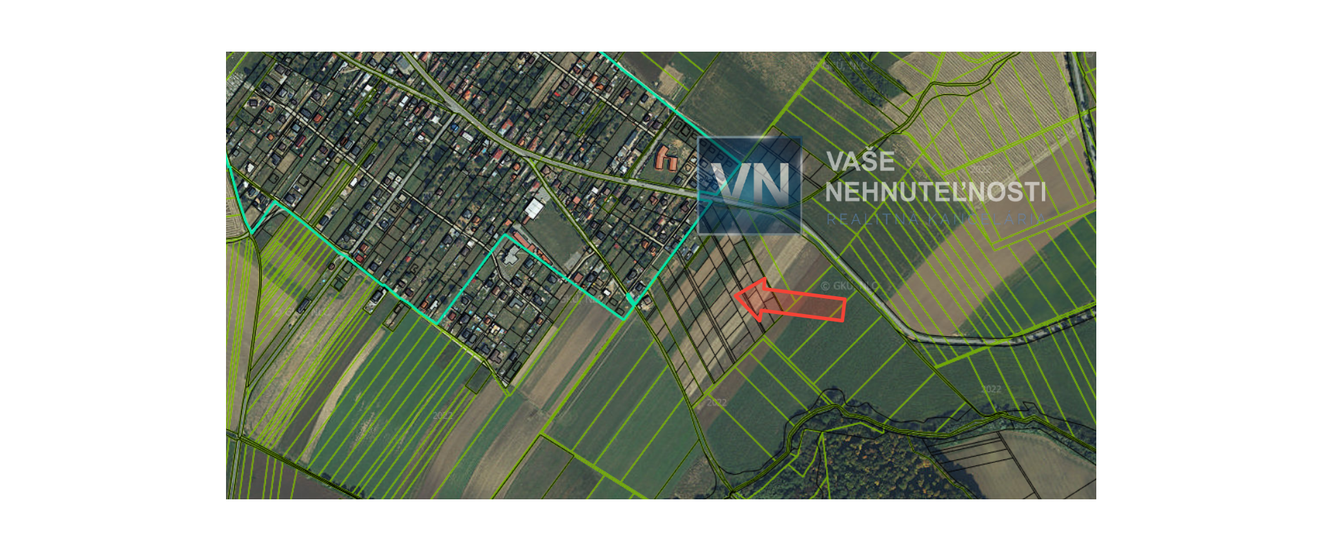 Investičný pozemok na predaj Medzany
