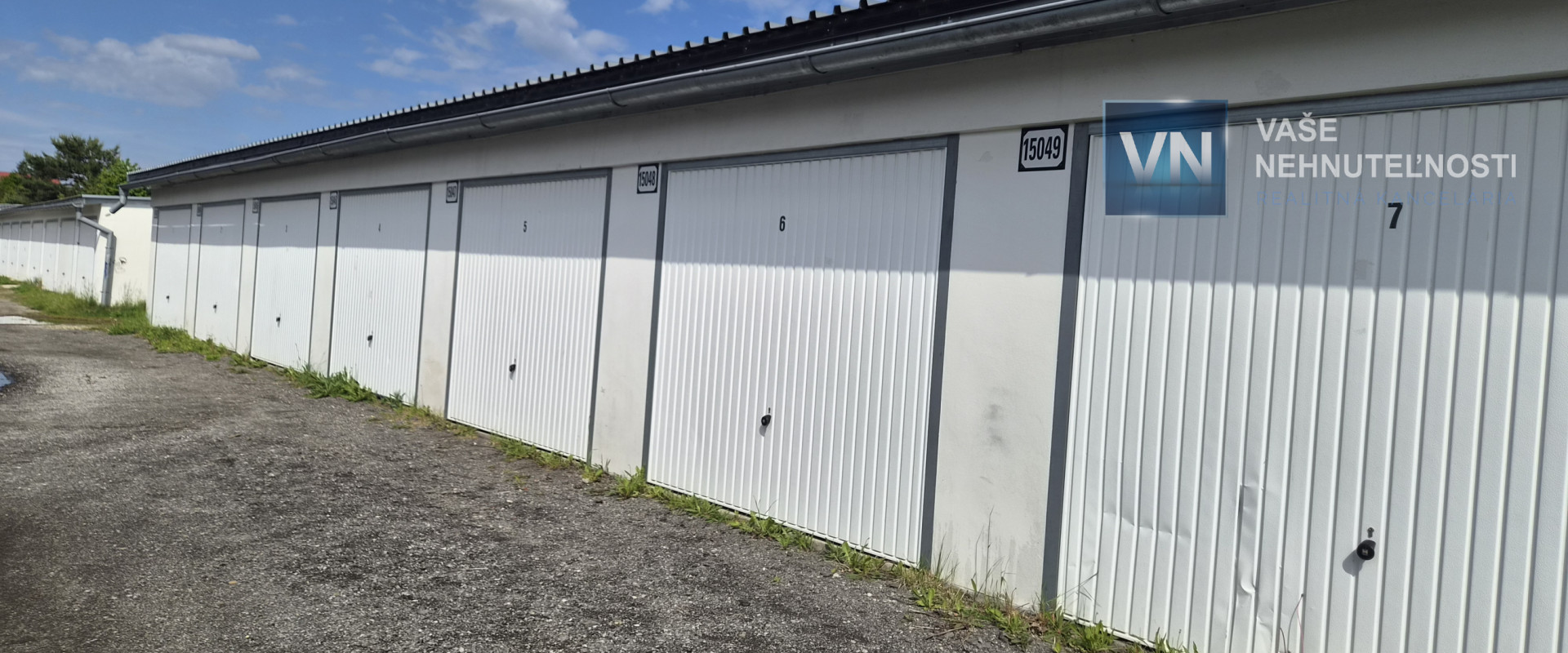 Na predaj novostavba garáže na Urxovej ulici v Prešove o výmere 19 m2