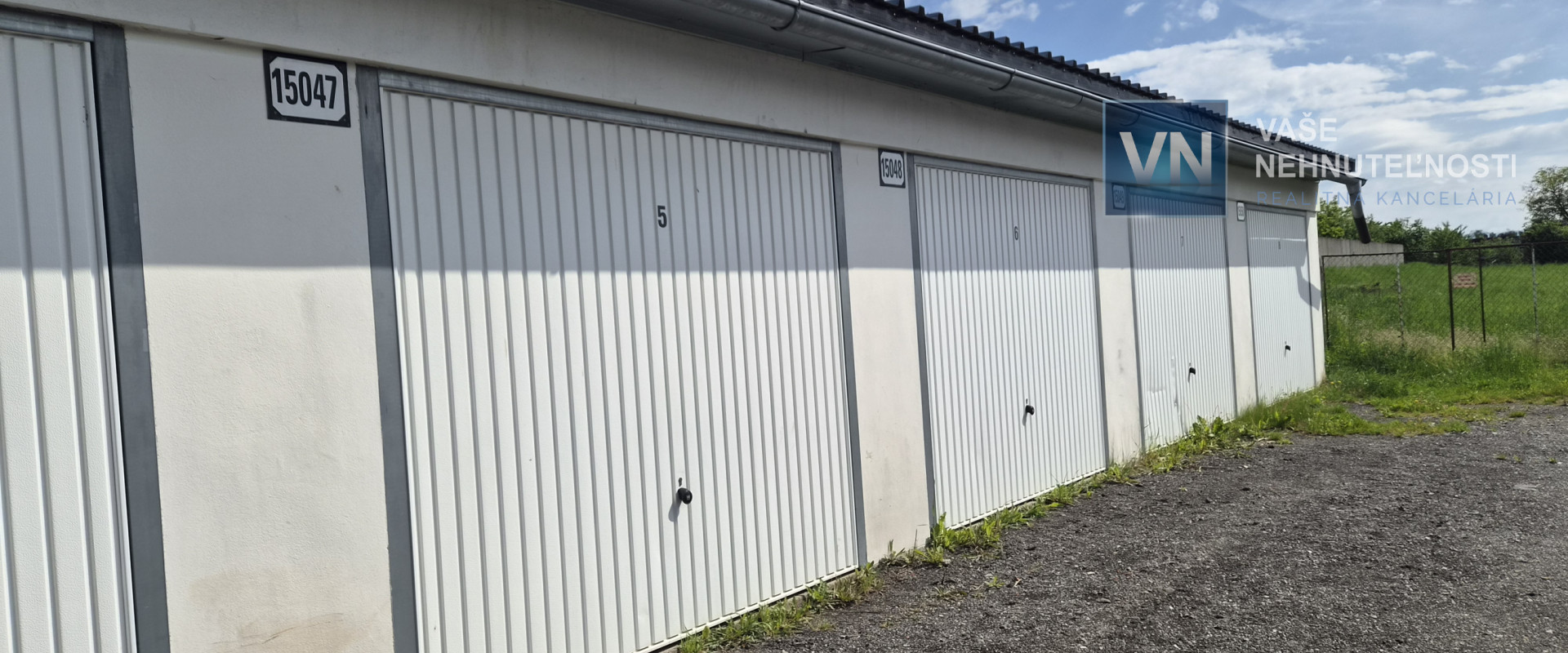 Na predaj novostavba garáže na Urxovej ulici v Prešove o výmere 19 m2