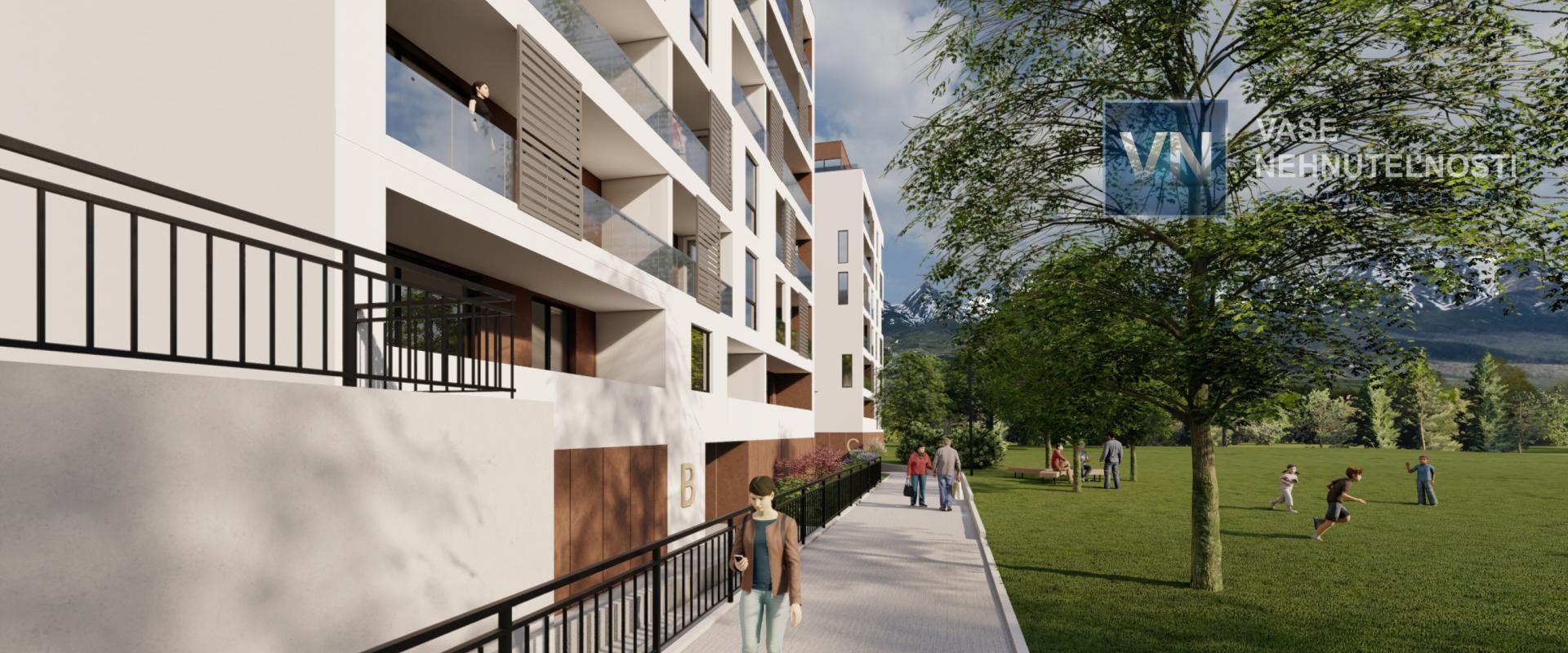Predaj bytov Poprad | Bell Residence | Vyberte si nový byt pod Tatrami