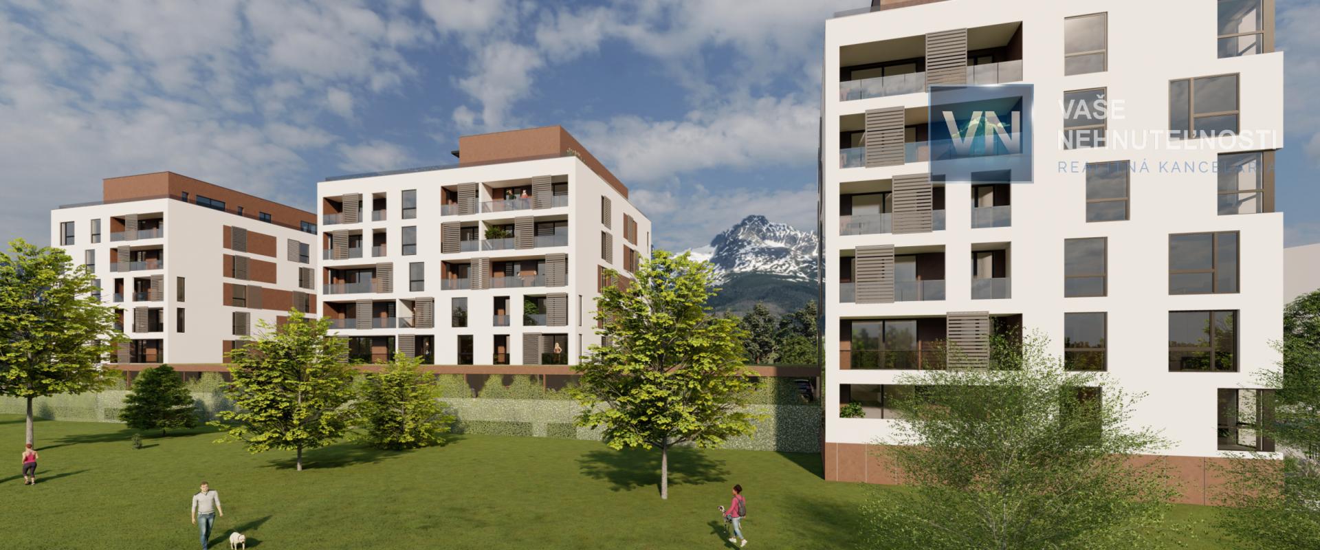 1,5 izbový byt Poprad | Bell Residence | Vyberte si nový byt pod Tatrami