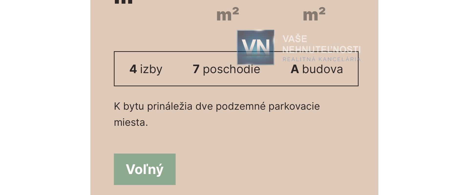 Luxusný 4‑izbový byt/Penthouse A.7.1 – Poprad, Bell Residence