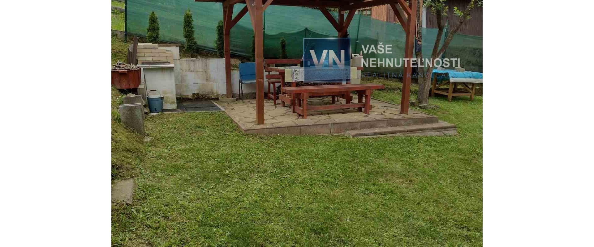 Na predaj záhrada s chatou