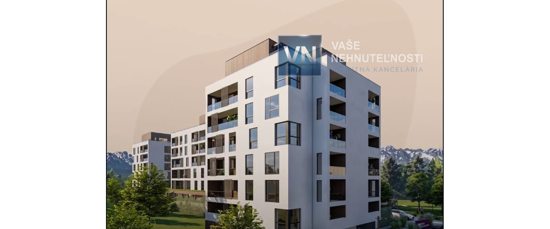 2‑izbový byt v Poprade v prémiovej novostavbe Bell Residence