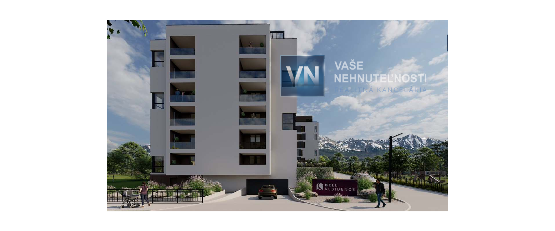 2‑izbový byt v Poprade v prémiovej novostavbe Bell Residence