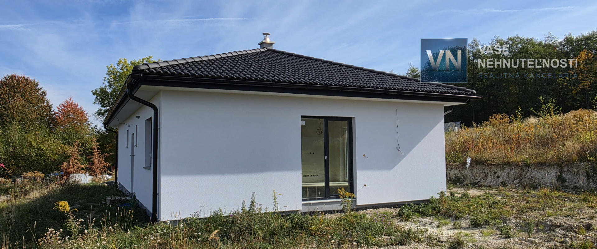 NOVOSTAVBA 4-IZBOVÉHO BUNGALOVU s terasou a krásnym výhľadom – Okružná pri Prešove