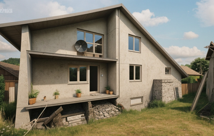 Väčší rodinný dom s pozemkom 2139 m2, Lopúchov