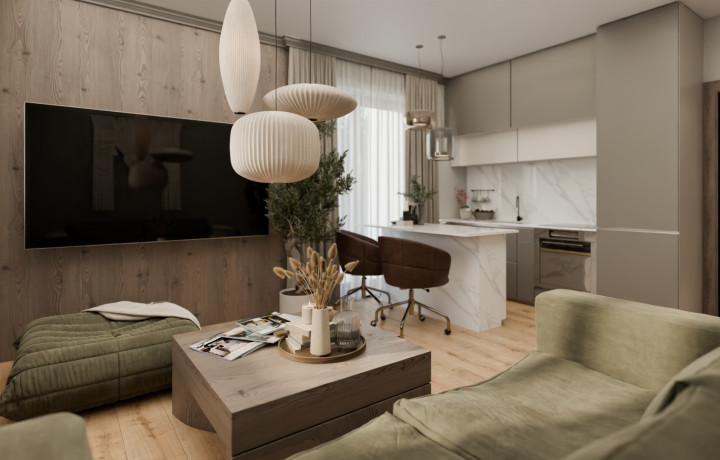 Moderný byt s otvorenou dispozíciou v novostavbe | Rezidencia Rúrky, Prešov